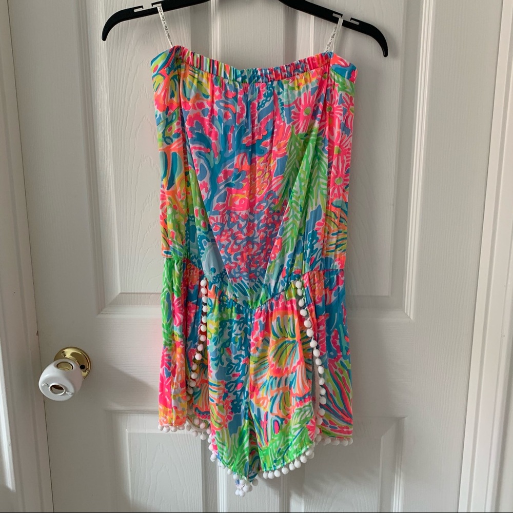 EUC M Lilly Pulitzer Romper
